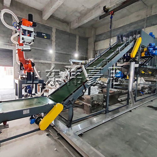 25kg袋料全自动拆包机 碱粉全自动破袋机械手